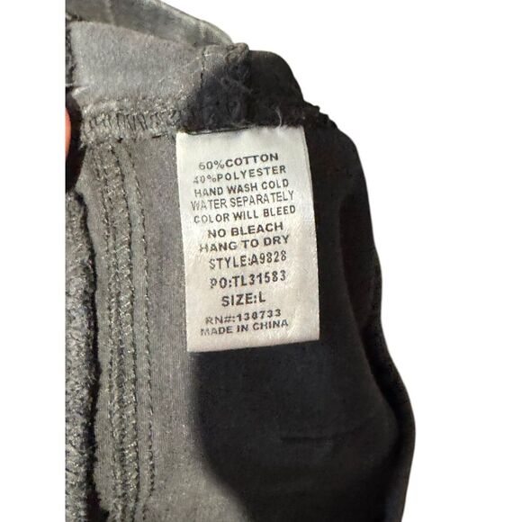 Umgee Women's Jeans Distressed Stretch Skinny Pull On Mid-Rise Jeggings Large - Picture 10 of 10